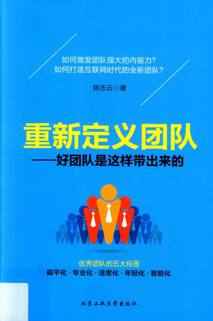 重新定义团队  好团队是这样带出来的 封面