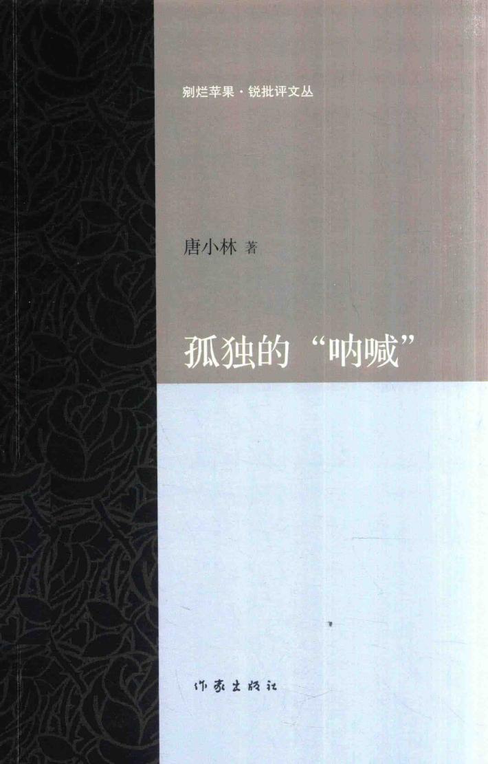 孤独的“呐喊” 封面