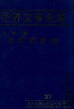 世界文学全集  37  永恒的虎魄 封面