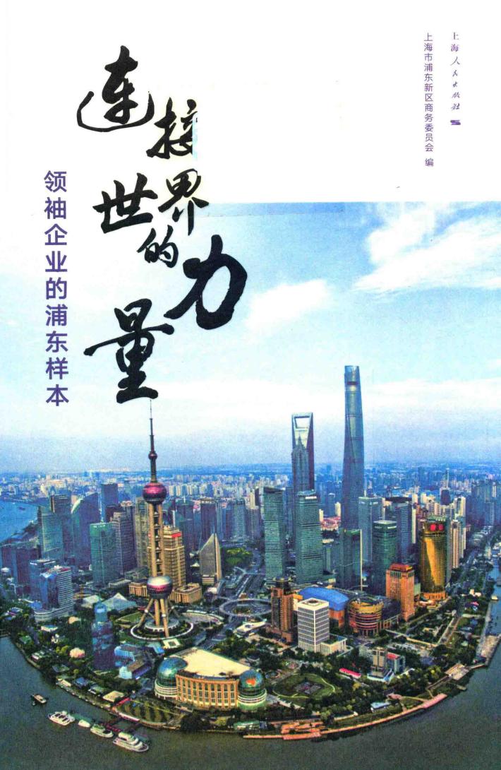 连接世界的力量  领袖企业的浦东样本 封面