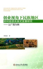 创业视角下民族地区农村经济共享式发展研究  以广西为例 封面