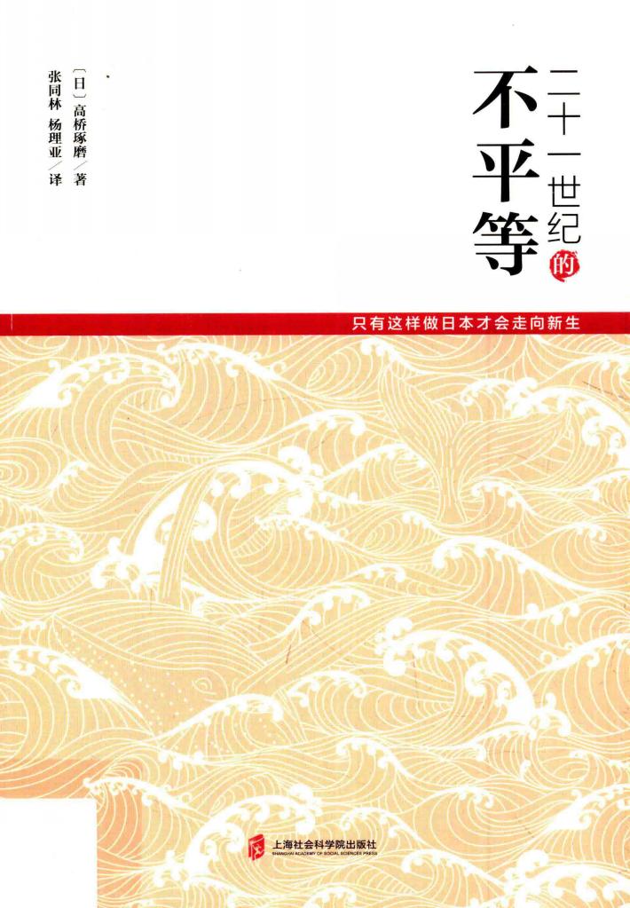 二十一世纪的不平等 封面