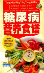 家庭百鲜美食经典系列  糖尿病营养食谱 封面