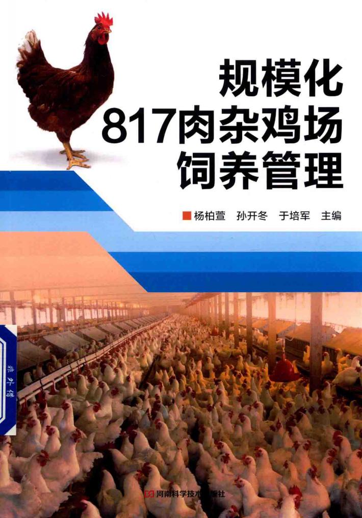 规模化817肉杂鸡场饲养管理 封面