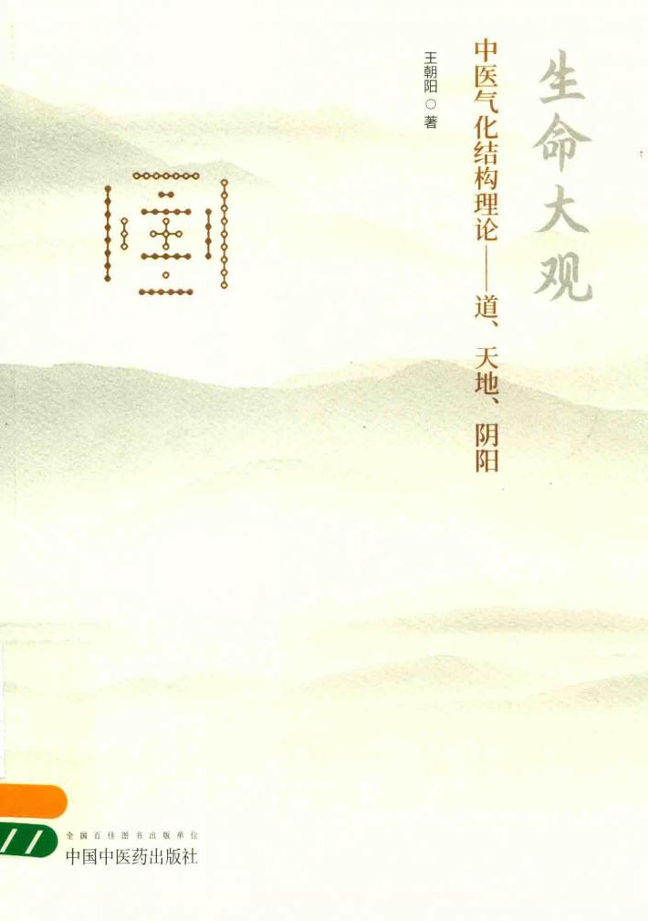 生命大观  中医气化结构理论  道、天地、阴阳 封面