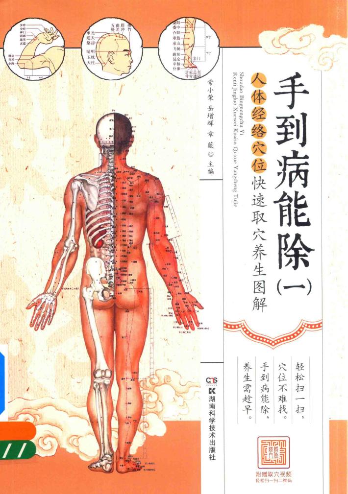手到病能除  人体经络穴位快速取穴养生图解 封面