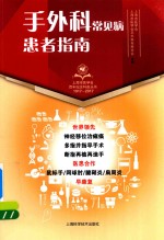 手外科常见病患者指南 封面