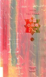 河南文学作品选  中篇小说卷  2015年卷 封面