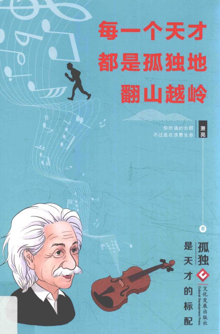 每一个天才都是孤独地翻山越岭 封面