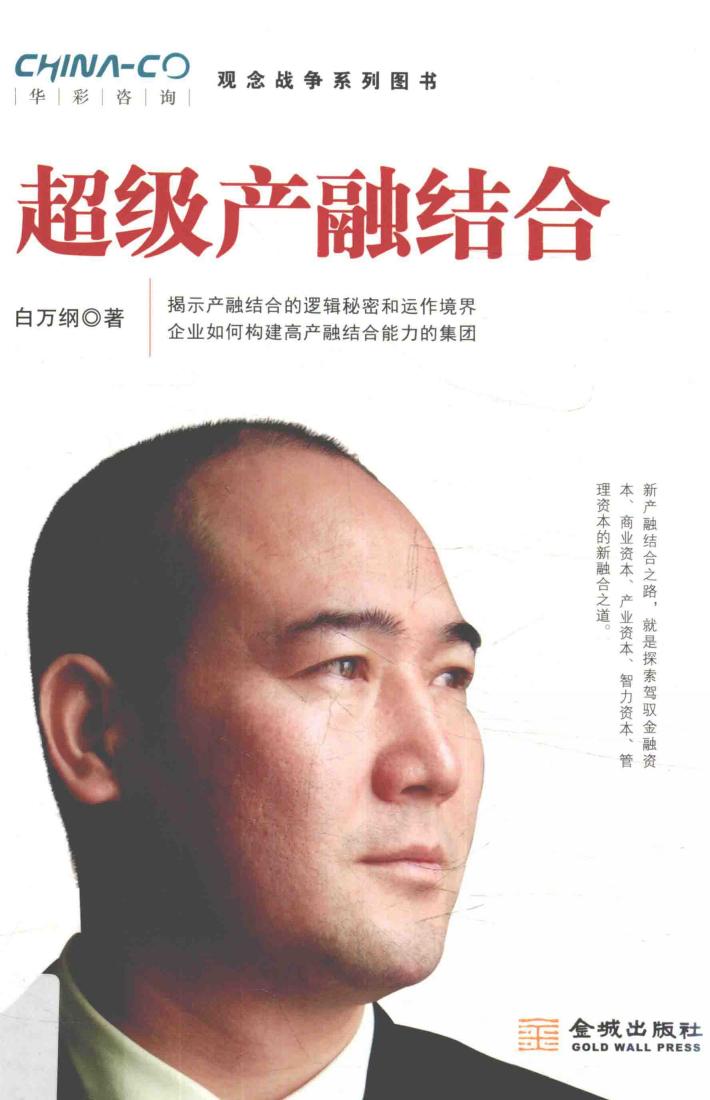 华彩咨询观念战争系列图书  超级产融结合 封面