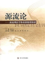 源流论  源流刑法学体系新构架探索 封面