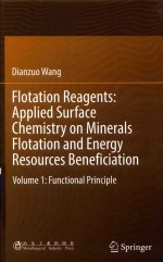 浮选药剂  矿物浮选和能源资源富集中的应用表面化学  第1卷  基本原理  英文版 封面