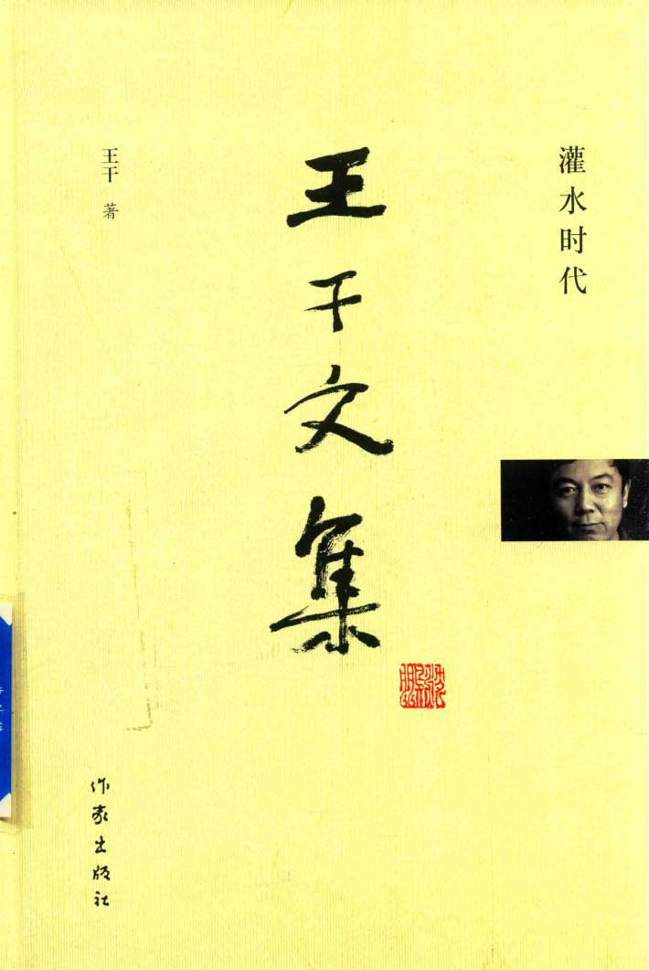 王干文集  灌水时代 封面