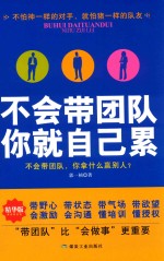 不会带团队  你就自己累 封面