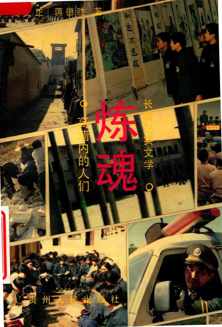 炼魂  高墙内的人们  长篇纪实文学 封面