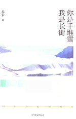 你是千堆雪我是长街 封面