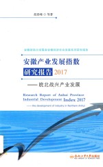 安徽产业发展指数研究报告  2017  皖北战兴产业发展 封面