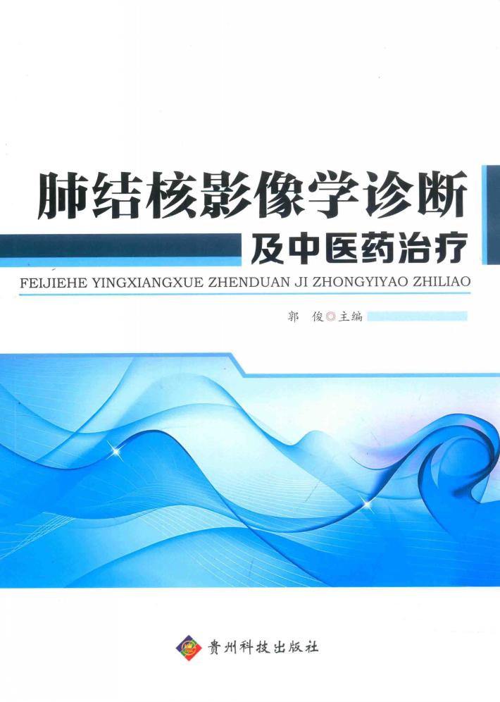 肺结核影像学诊断及中医药治疗 封面