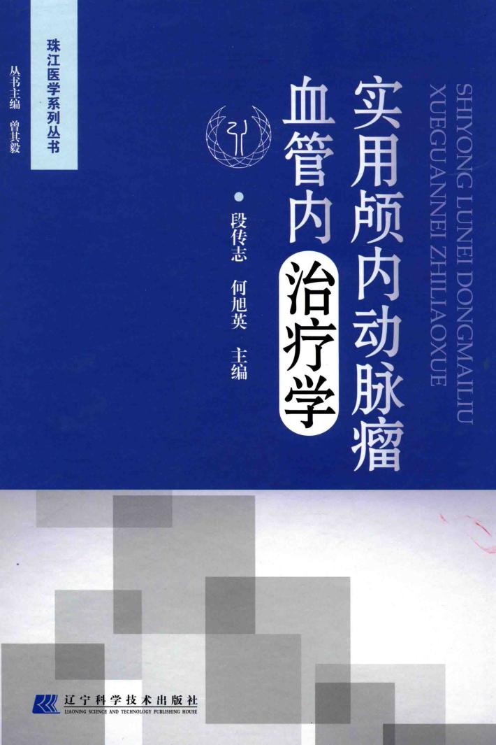 珠江医学系列丛书  实用颅内动脉瘤血管内治疗学 封面