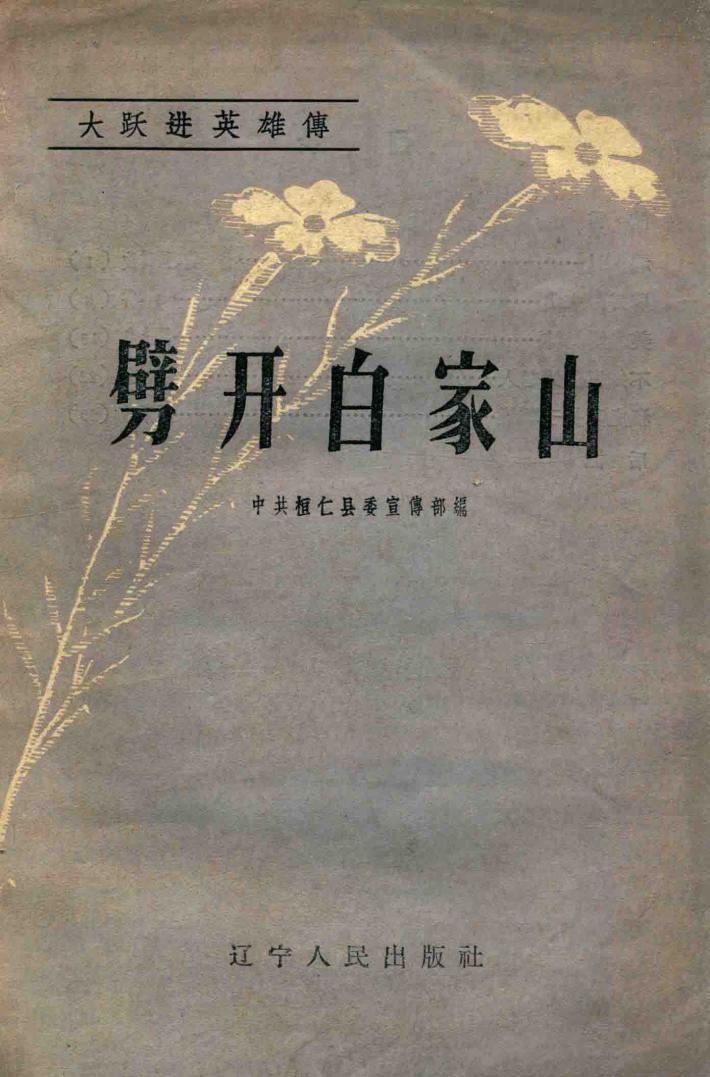 劈开白家山 封面