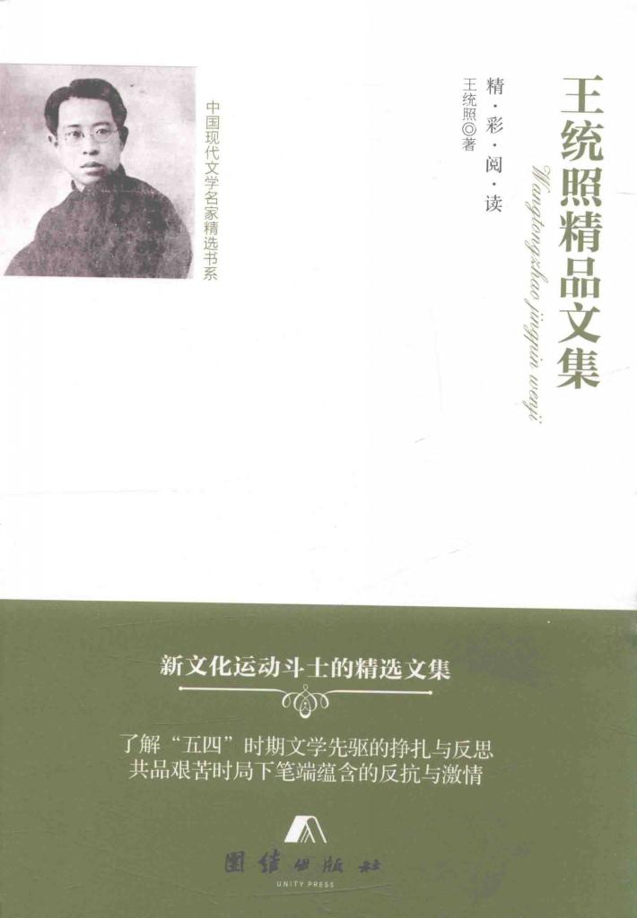 王统照精品文集 封面