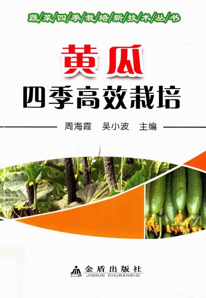 蔬菜四季栽培新技术丛书  黄瓜四季高效栽培 封面