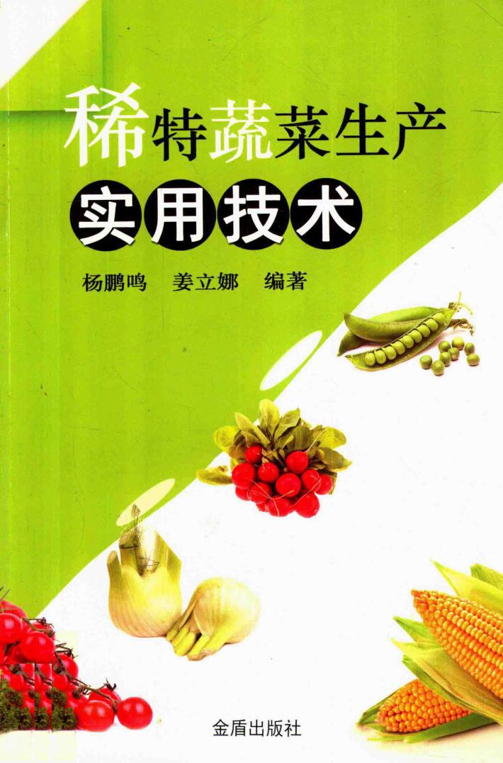 稀特蔬菜生产新技术 封面