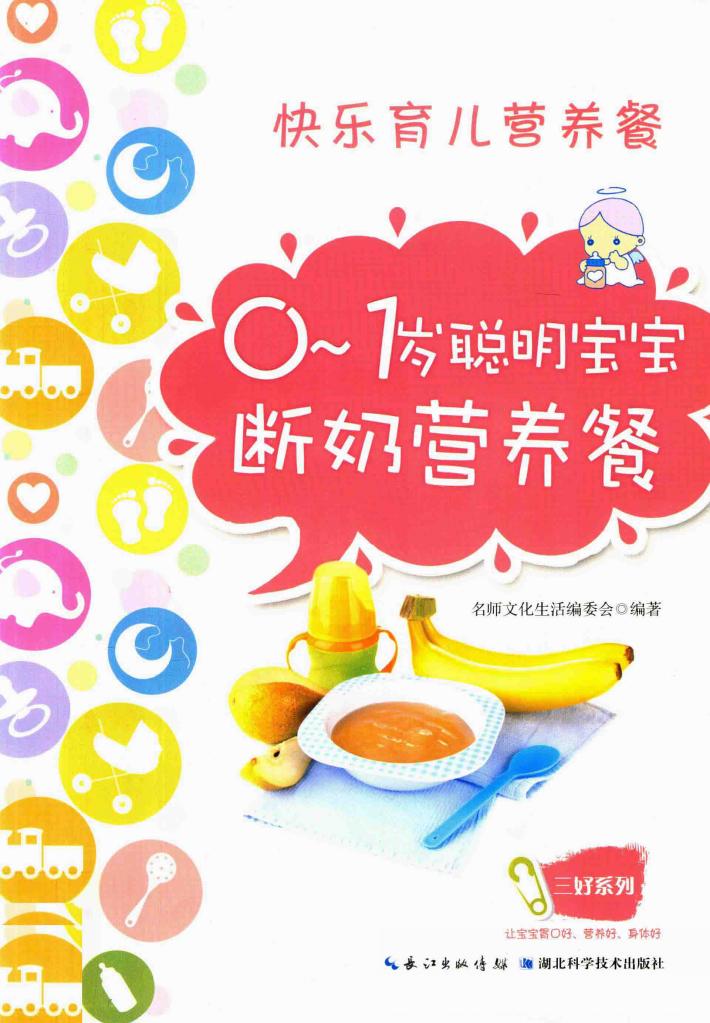 0-1岁聪明宝宝断奶营养餐 封面