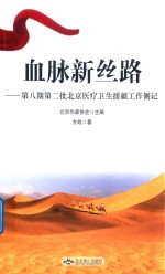 血脉新丝路  第8期第二批北京医疗卫生援疆工作侧记 封面