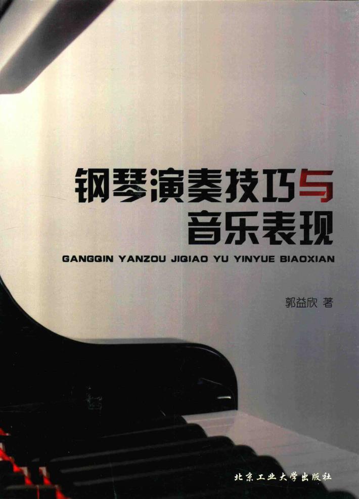 钢琴演奏技巧与音乐表现 封面