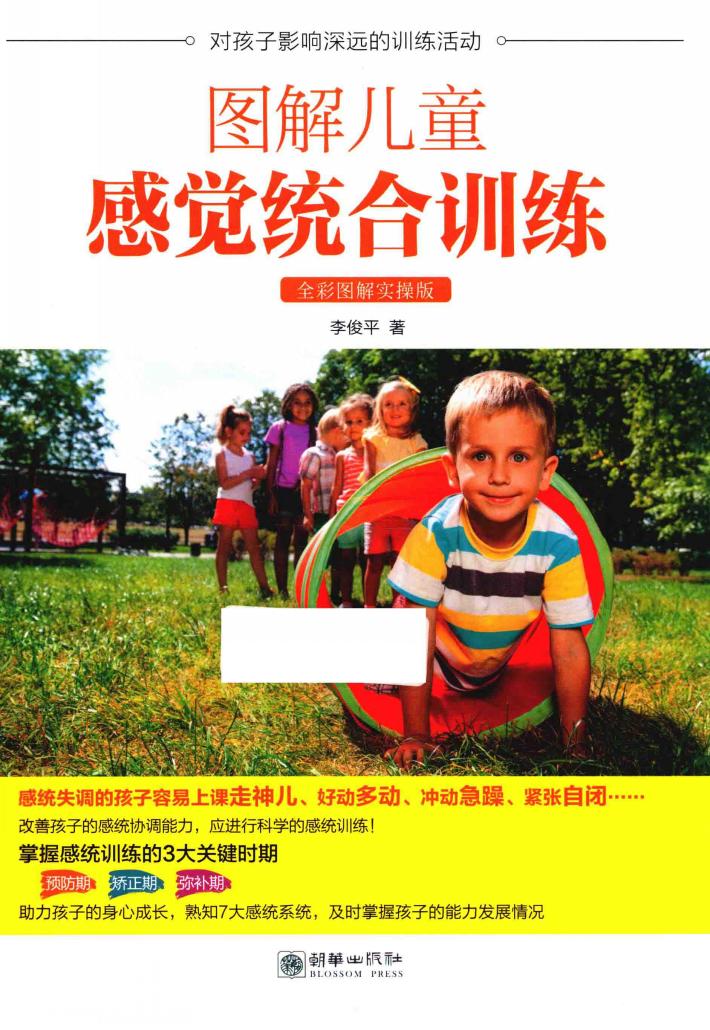 图解儿童感觉统合训练  全彩图解实操版 封面