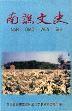 南谯文史  第1辑 封面