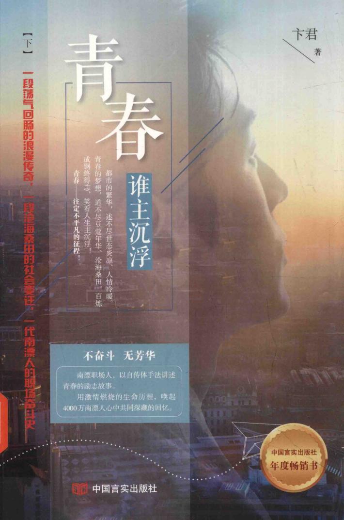 青春，谁主沉浮  下 封面