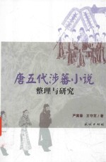 唐五代涉蕃小说整理与研究 封面