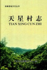 天星村志 封面