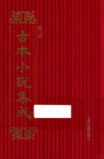 古本小说集成  第3辑  23  脂砚斋重评石头记  乙卯本  下 封面