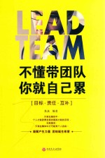 不懂带团队  你就自己累 封面