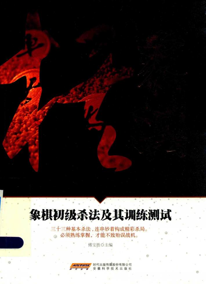 象棋阶梯课堂系列  象棋初级杀法及其训练测试 封面