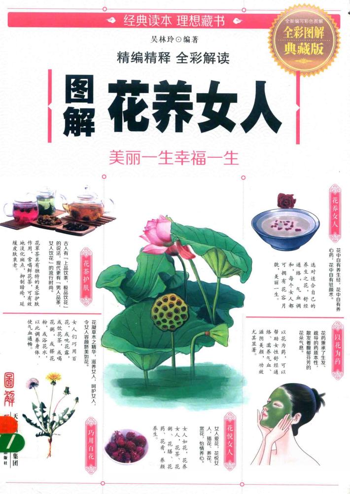 图解花养女人  美丽一生幸福一生 封面