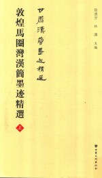 敦煌马圈湾汉简墨迹精选  上 封面
