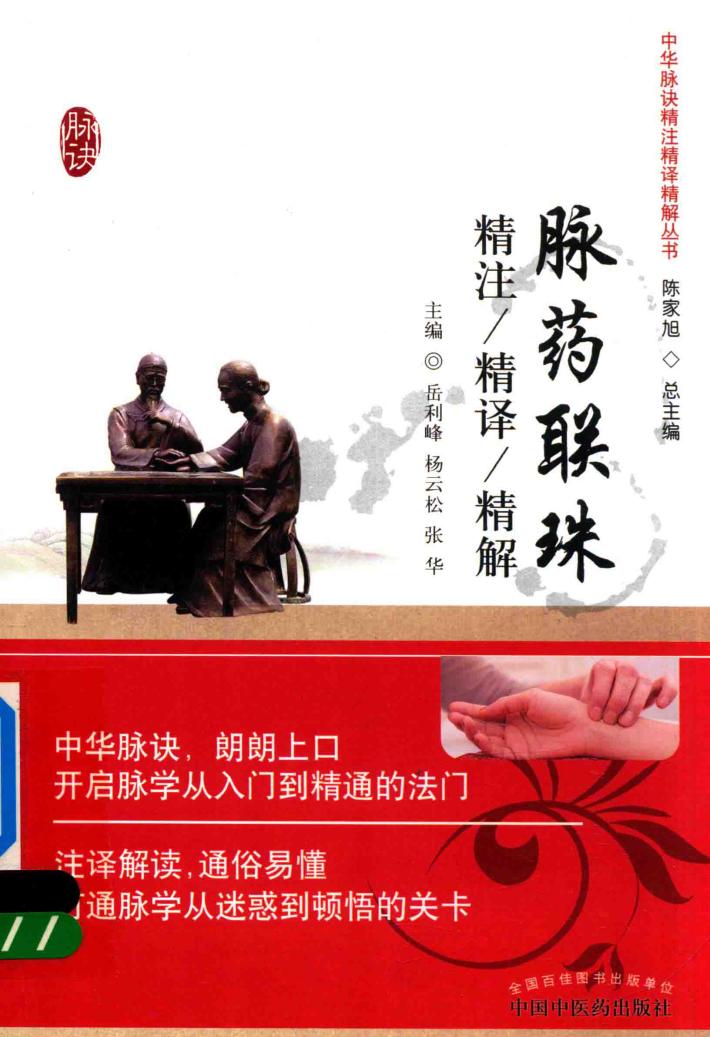 脉药联珠  精注精译精解 封面