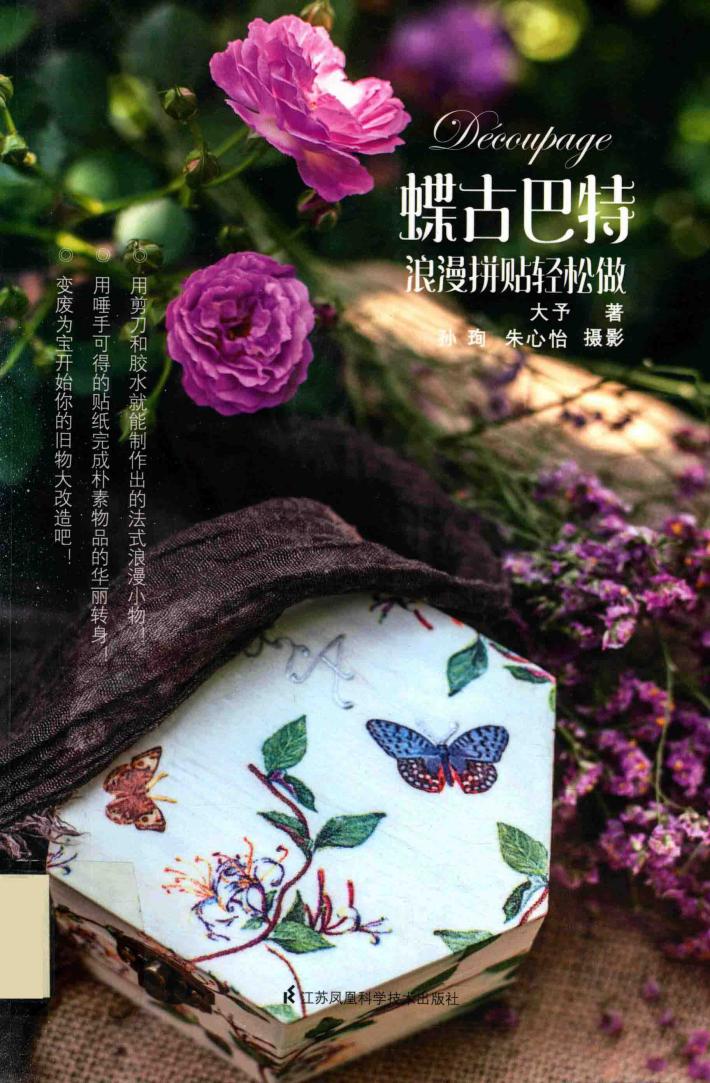 蝶古巴特  浪漫拼贴轻松做 封面