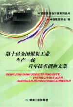 第十届全国煤炭工业生产一线青年技术创新文集 封面