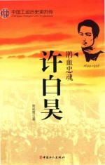 中国工运历史英烈传  许白昊  鹃血忠魂  1899-1928 封面