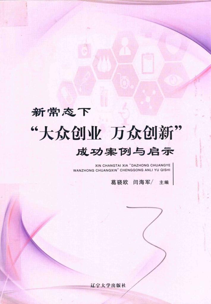 新常态下“大众创业  万众创新”成功案例与启示 封面