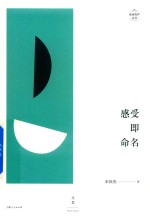 述而批评丛书  感受即命名 封面