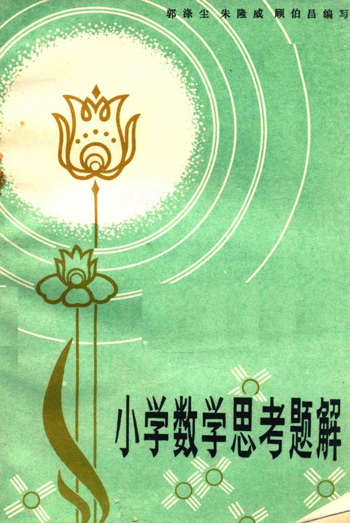 小学数学思考题解 封面
