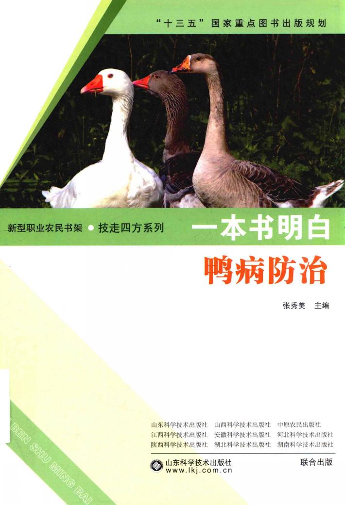 一本书明白鸭病防治 封面