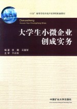 大学生小微企业创成实务 封面