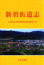新碧街道志 封面